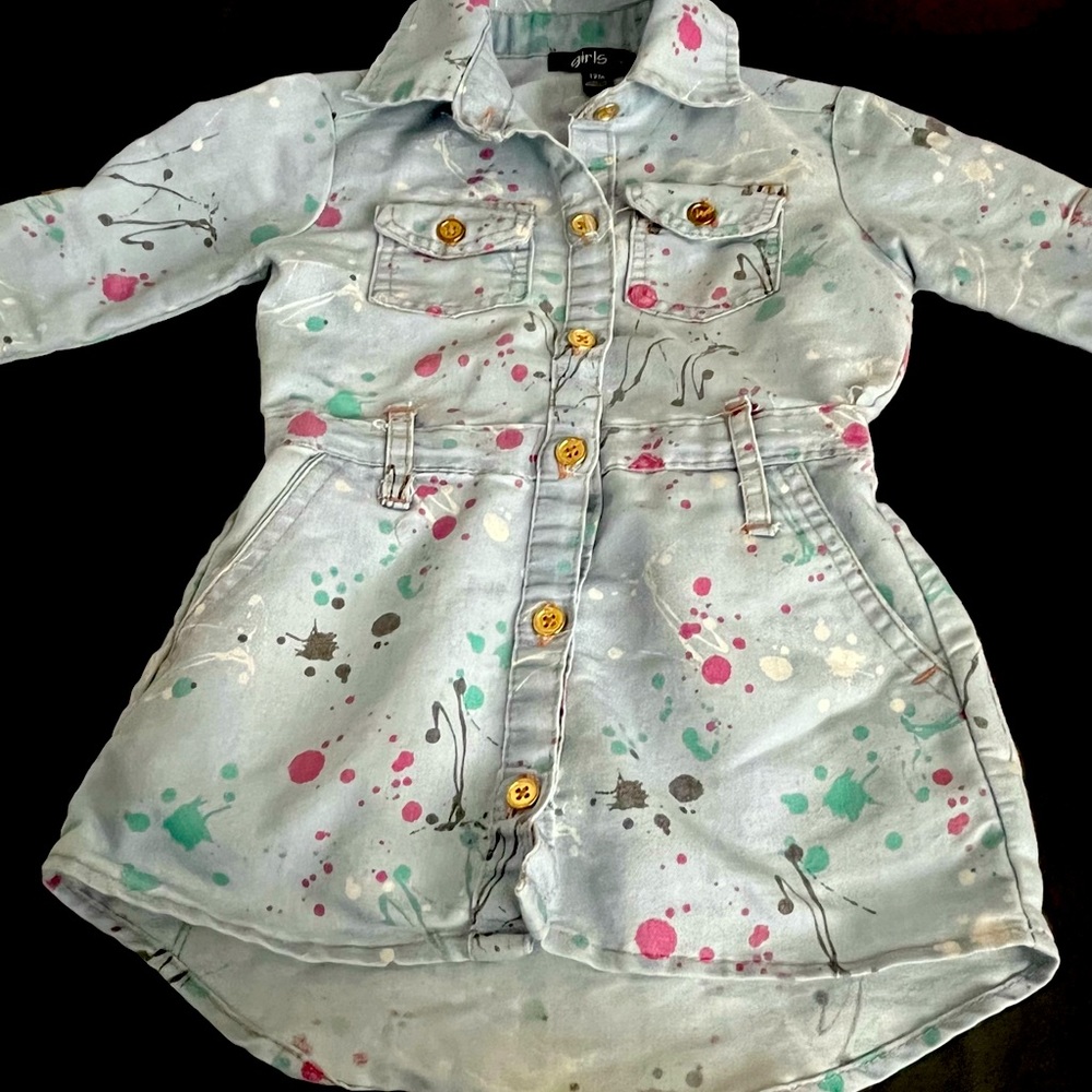 Baby girl jean dress